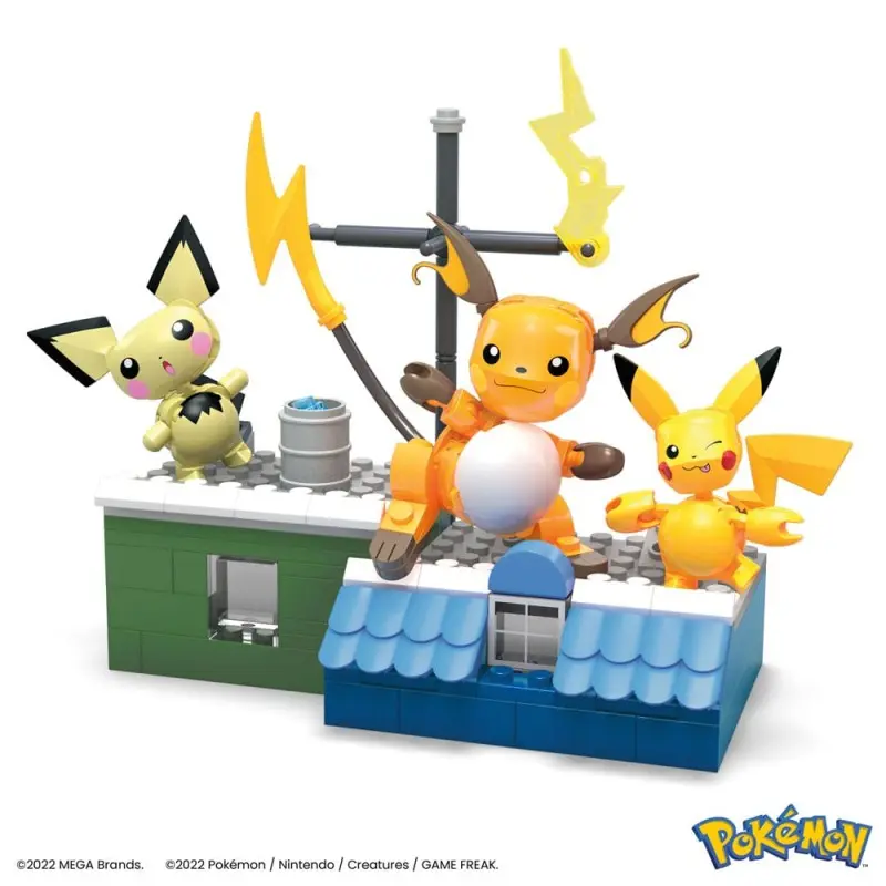 Pokémon jeu de construction MEGA Coffret Évolution Pikachu | 0194735107896