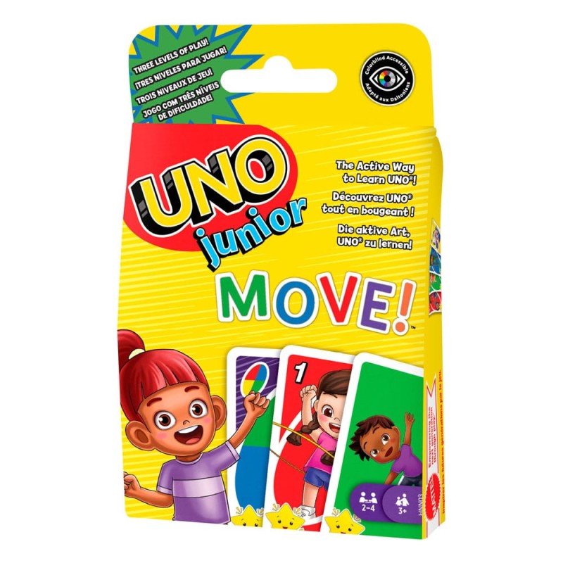 UNO Junior Move! jeux de cartes 