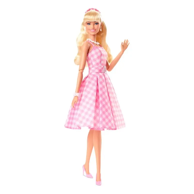 Barbie The Movie poupée Barbie in Pink Gingham Dress | 0194735160709