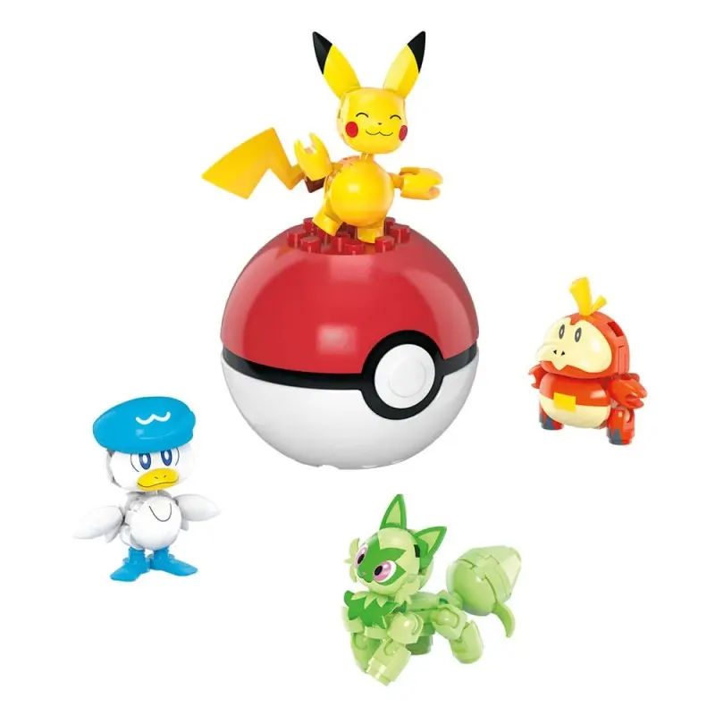 Pokémon jeu de construction Mega Construx Équipe de la région de Paldea | 0194735170517