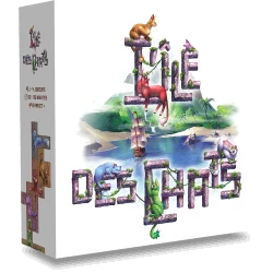 jeu : L'Île des Chats éditeur : Lucky Duck Games version française