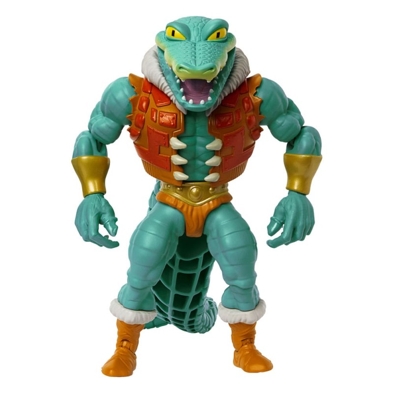 MOTU x TMNT: Turtles of Grayskull figurine Deluxe Leatherhead 14 cm | 0194735190089