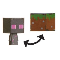 Minecraft figurine Flippin Enderman & bloc de gazon