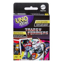Transformers jeu de cartes UNO Flip!