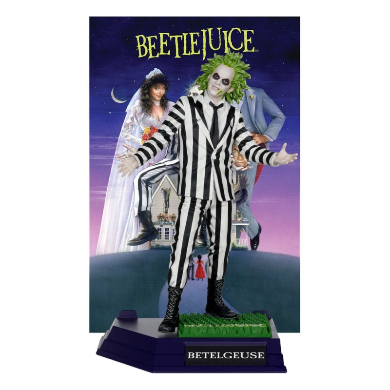 Beetlejuice statuette PVC Movie Maniacs Beetlejuice 17 cm | 0787926140712