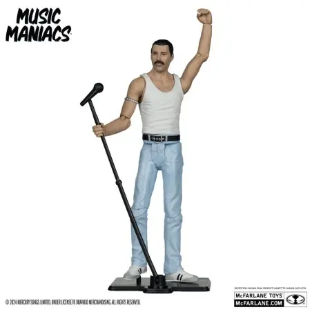 Music Maniacs Rock figurine Freddy Mercury 15 cm  | 0787926142068