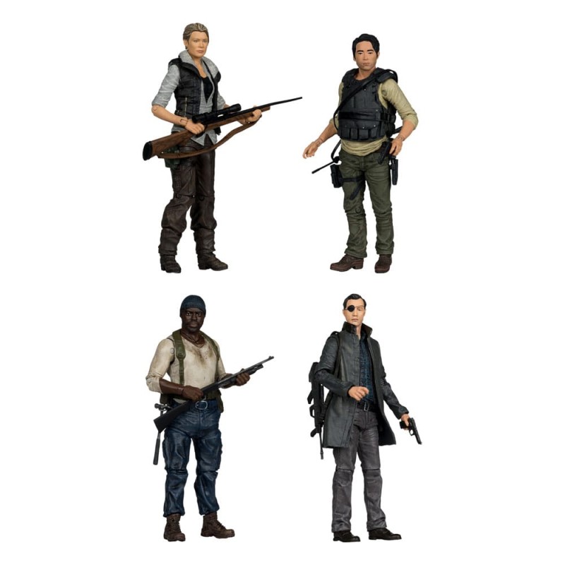 The Walking Dead Wave 2 assortiment figurines 13 cm (6) | 0787926143454