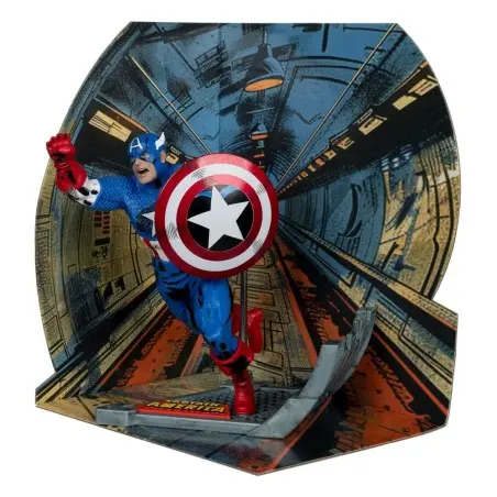 Marvel Collection statuette PVC 1/10 Captain America (Captain America no.100) 12 cm | 0787926147773