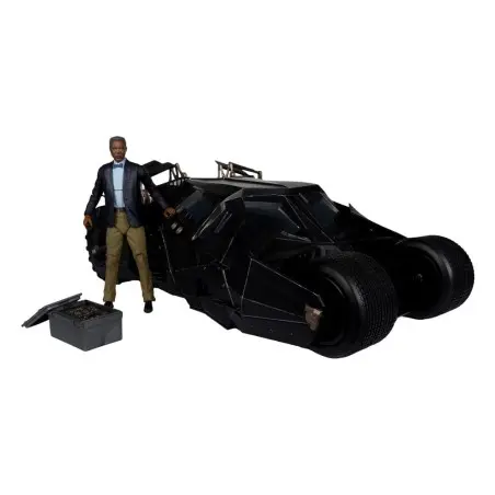 DC Multiverse véhicule Tumbler with Lucius Fox (The Dark Knight) (Gold Label) | 0787926151930