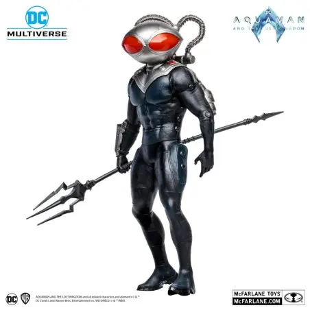 Aquaman et le Royaume perdu figurine Megafig DC Multiverse Black Manta 30 cm | 0787926155471