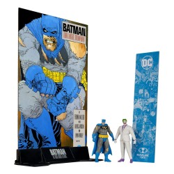 DC Direct Page Punchers pack 2 figurines Batman & The Joker (Batman: The Dark Knight Returns) 8 cm