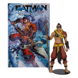 DC Direct Page Punchers figurine et comic book Robin (Batman: Fighting The Frozen Comic) 18 cm