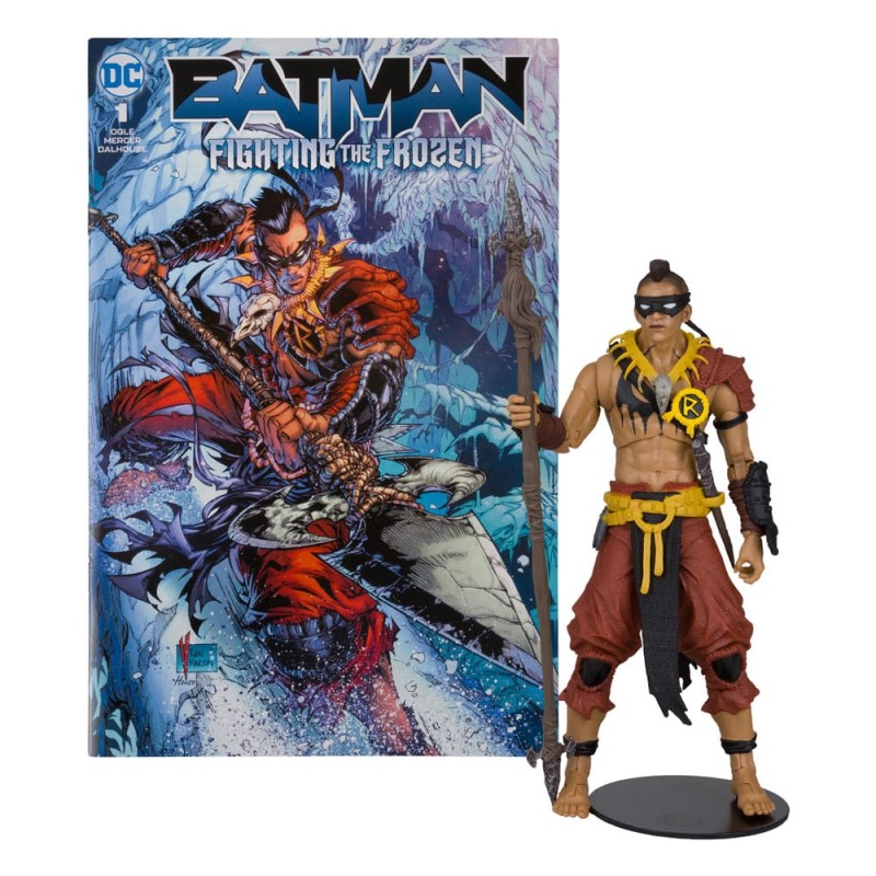 DC Direct Page Punchers figurine et comic book Robin (Batman: Fighting The Frozen Comic) 18 cm | 0787926159226