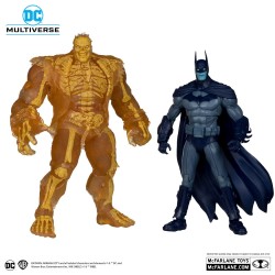 Arham City pack 2 figurines DC Multiverse Batman & Solomon Grundy (Gold Label) 18 cm