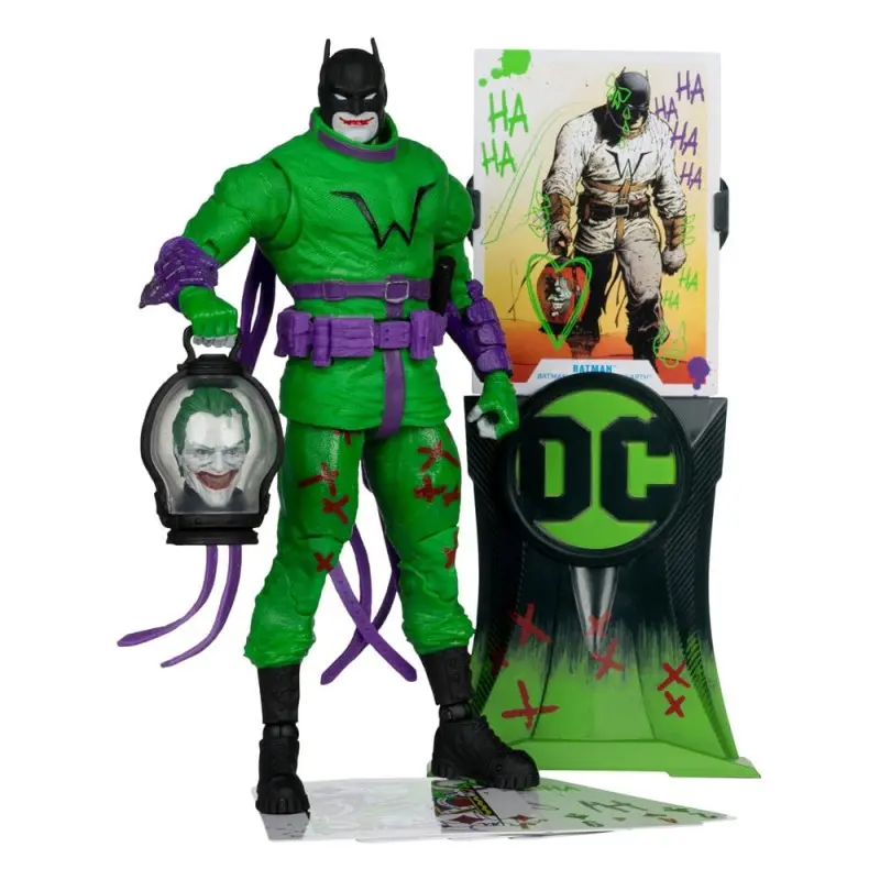 DC Multiverse figurine Batman (Batman: Last Knight on Earth) Jokerized (Gold Label) 18 cm | 0787926172249