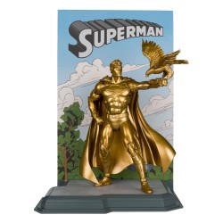 DC Multiverse figurine Superman (Centennial Park Tribute Statue) Gold Label 18 cm