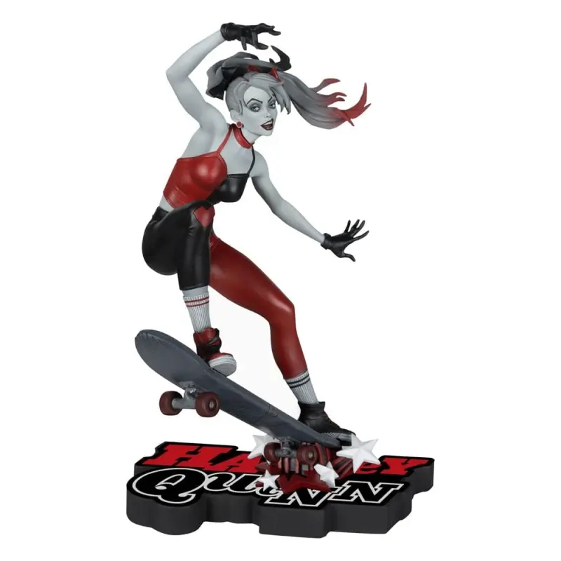 DC Direct statuette 1/10 Harley Quinn: Red, White & Black Harley Quinn by Ivan Tao 20 cm | 0787926302288