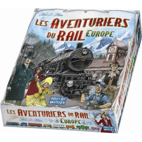 jeu : Les Aventuriers du Rail - Europe
éditeur : Days of Wonder
version française