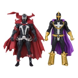 Spawn assoritment pack 2 figurines et comic book Spawn & Anti-Spawn (Spawn no.1) 8 cm (6)