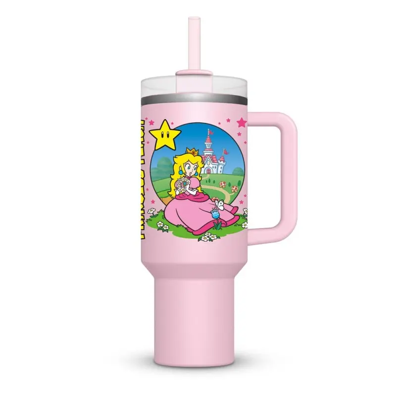 Super Mario gobelet metal Peach 1130 ml | 5050574281652