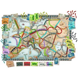 Spel: Ticket to Ride - Europa
Uitgever: Days of Wonder
Engelse versie