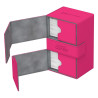 produit : boîte pour cartes Twin Flip n Tray Deck Case 160+ taille standard XenoSkin Rose marque : Ultimate Guard