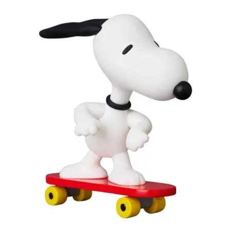 Peanuts mini figurine Medicom UDF série 17 Skateboard Snoopy 7 cm | 4530956158242