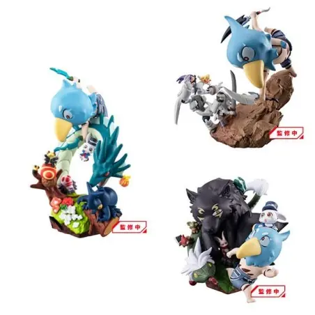 Shangri-La Frontier Petitrama EX Series pack 3 trading figures Shangri-La Frontier vs Monster Diorama Collection Set 11 cm | 4975430518776