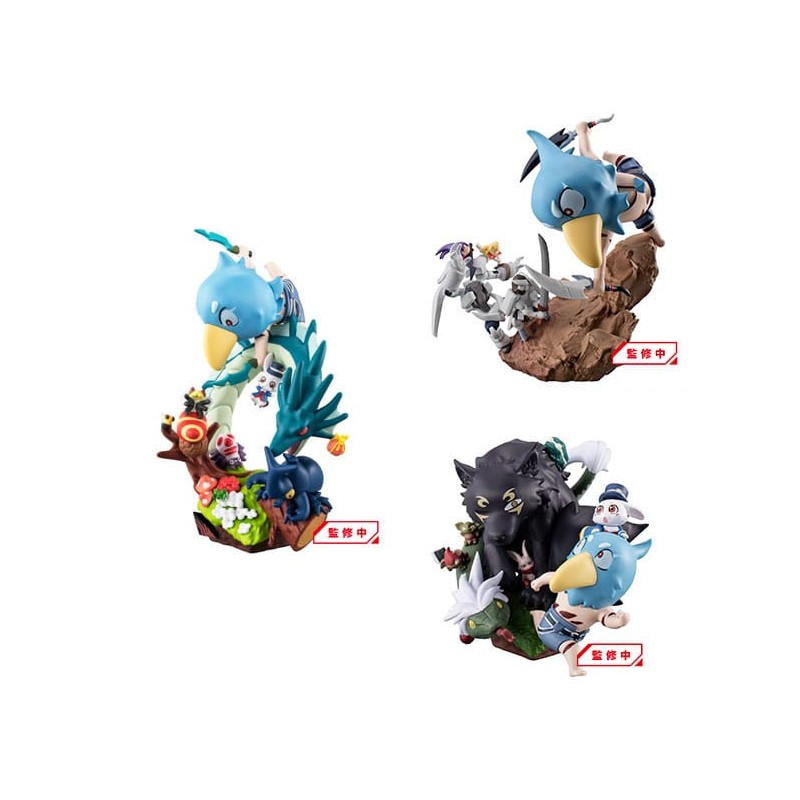 Shangri-La Frontier Petitrama EX Series pack 3 trading figures Shangri-La Frontier vs Monster Diorama Collection Set 11 cm | 4975430518776