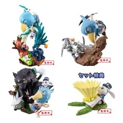 Shangri-La Frontier Petitrama EX Series pack 3 trading figures Shangri-La Frontier vs Monster Diorama Collection Set 11 cm (w...