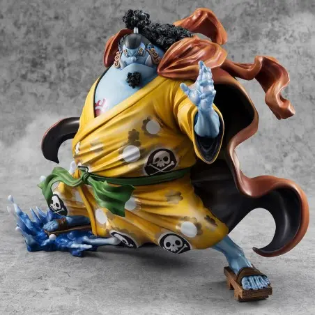 One Piece statuette PVC Portrait Of Pirates SA-MAXIMUM Knight of the Sea Jinbe Limited Reprint 25 cm     | 4535123716522