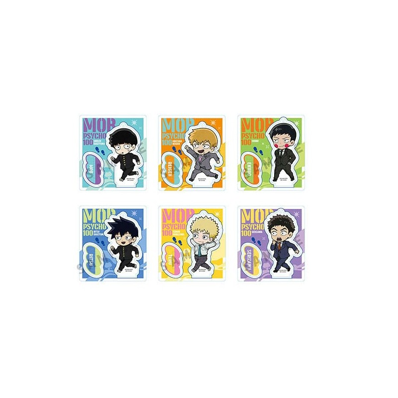 Mob Psycho 100 III assortiment figurines acrylique TokoToko 7 cm (6) | 4535123837395