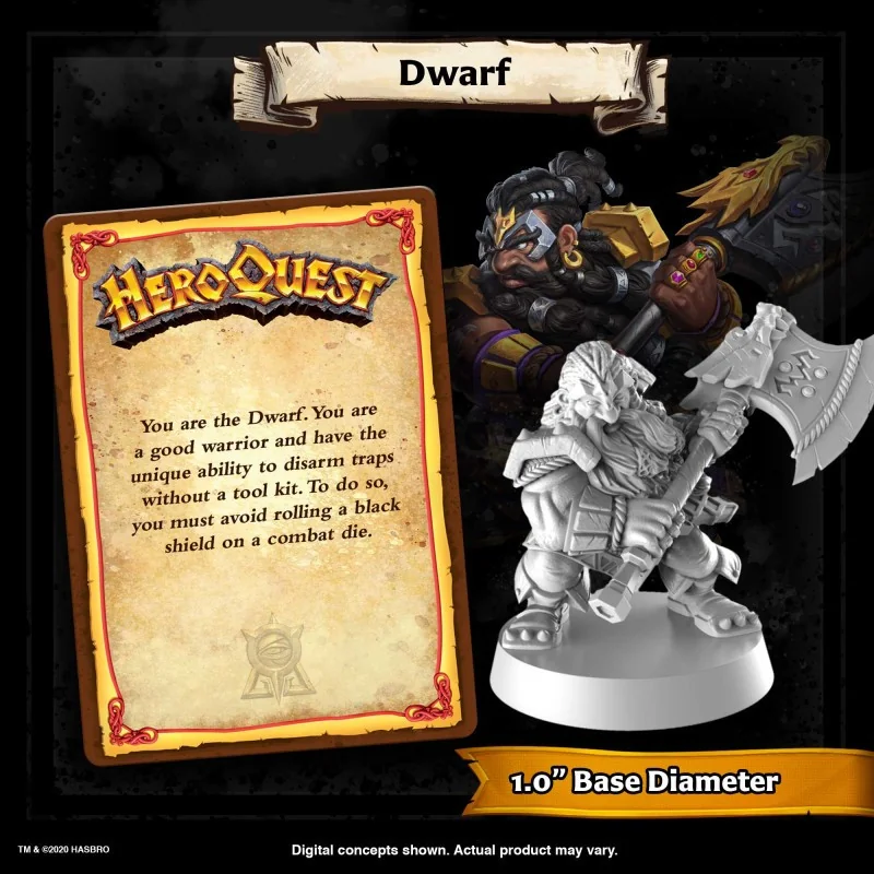 Game: HeroQuest
Publisher: Hasbro
English Version