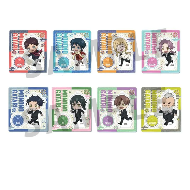 Mononogatari assortiment figurines acrylique TokoToko 7 cm (8) | 4535123840418