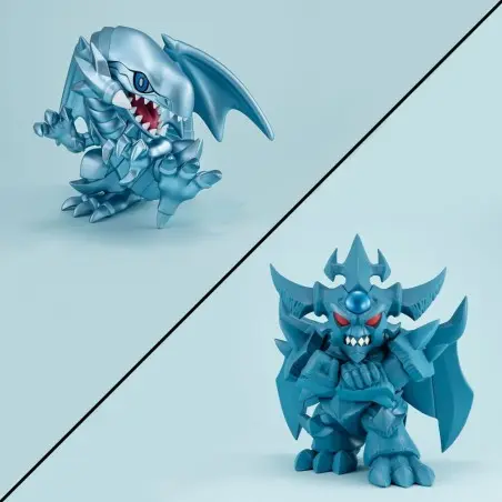 Yu-Gi-Oh! Duel Monsters statuetten PVC Megatoon Blue Eyes White Dragon & Obelisk the Tormentor (with gift)  | 4535123841279