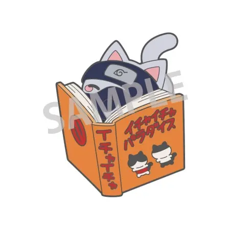 Naruto badges Mega Cat Project Nyaruto! Kakashi Hatake 5 cm (carton de 48) | 4535123841316