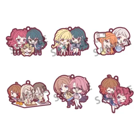 Idolmaster assortiment charms caoutchouc Rubber Mascot Buddycolle Gakuen 7 cm (6) | 4535123841644