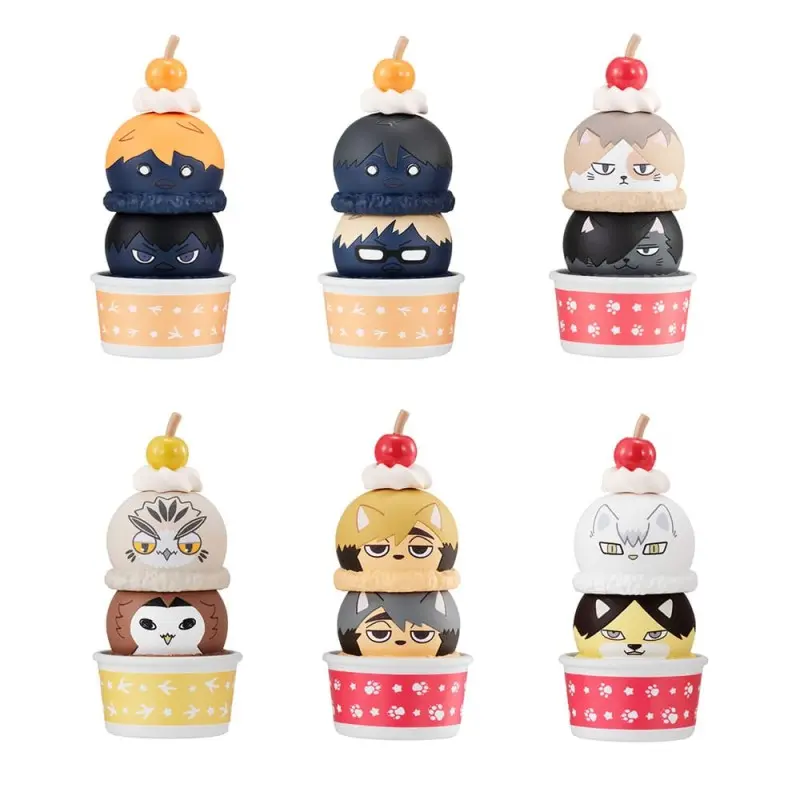 Haikyu!! pack 6 trading figures Tsumichen Stack up & Change 8 cm (with gift)   | 4535123841682