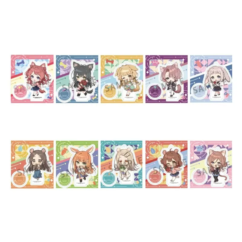 Idolmaster assortiment figurines acrylique TokoToko Gakuen 9 cm (10) | 4535123841743