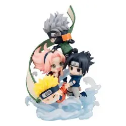 Naruto Shippuden statuette PVC FigUnity Gather here, Team 7 13 cm