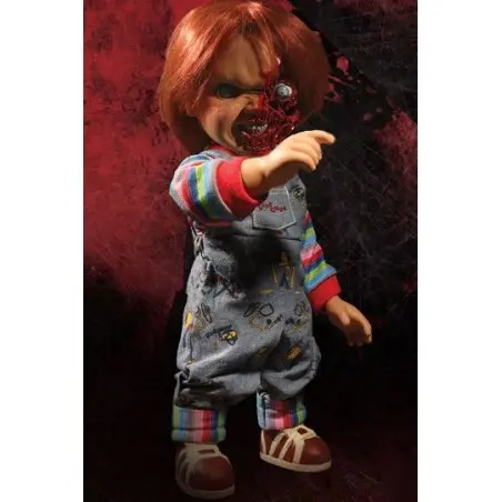 Chucky 3 poupée parlante Designer Series Pizza Face Chucky 38 cm | 0696198780208