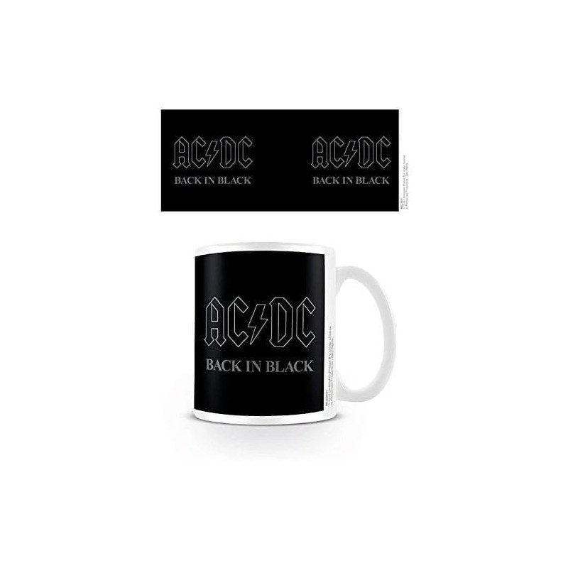 AC/DC mug Back in Black 