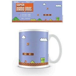 Super Mario Bros. mug Retro Title