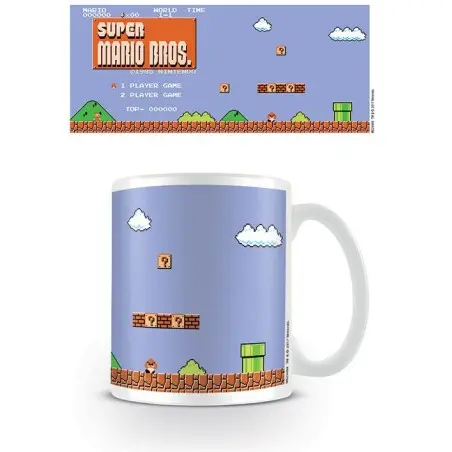Super Mario Bros. mug Retro Title | 5050574244848