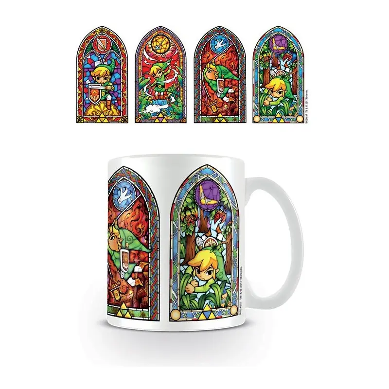 Legend of Zelda mug Stained Glass | 5050574246378