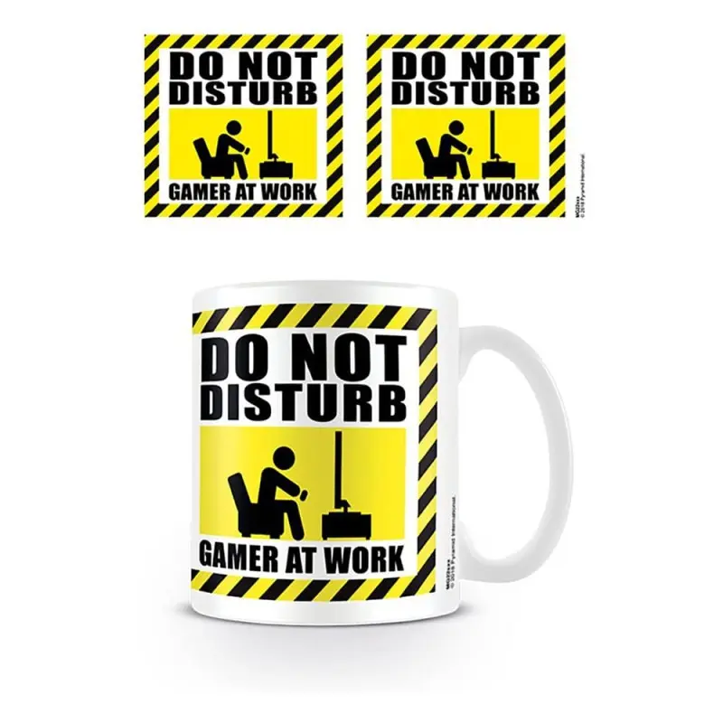 Gamer at Work mug Do not Disturb | 5050574251129