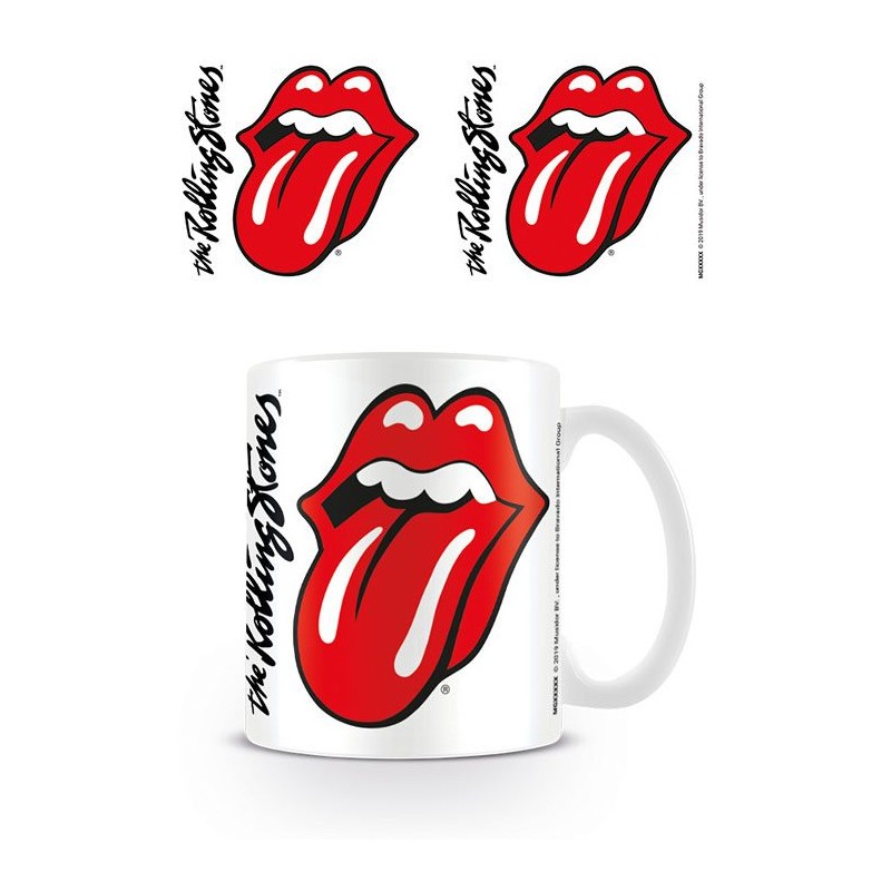 The Rolling Stones mug Lips