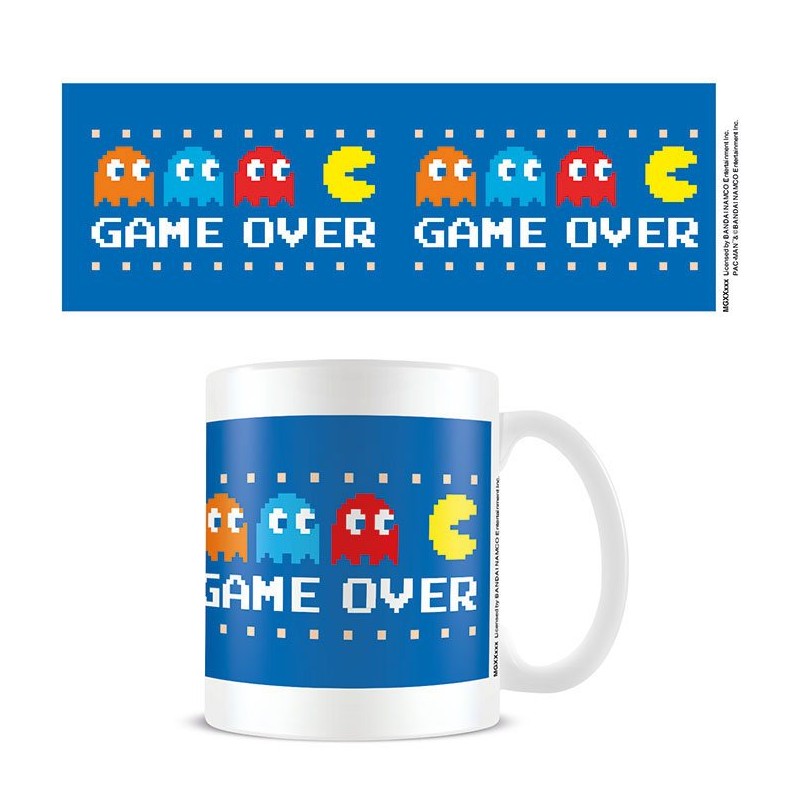 Pac-Man mug Game Over