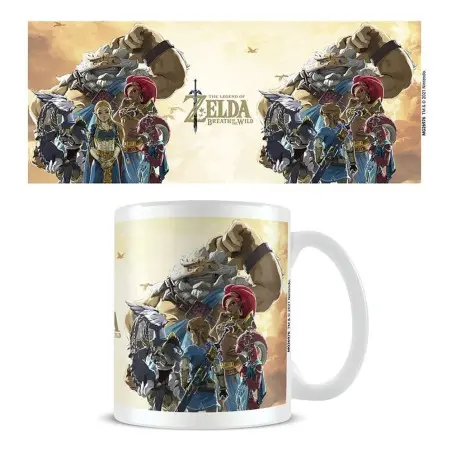 The Legend of Zelda Breath of the Wild mug Champions Sunset | 5050574269766