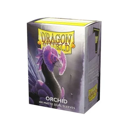 Product: Dual Matte Sleeves - Orchid 'Emme' (100 Sleeves)
Brand: Dragon Shield